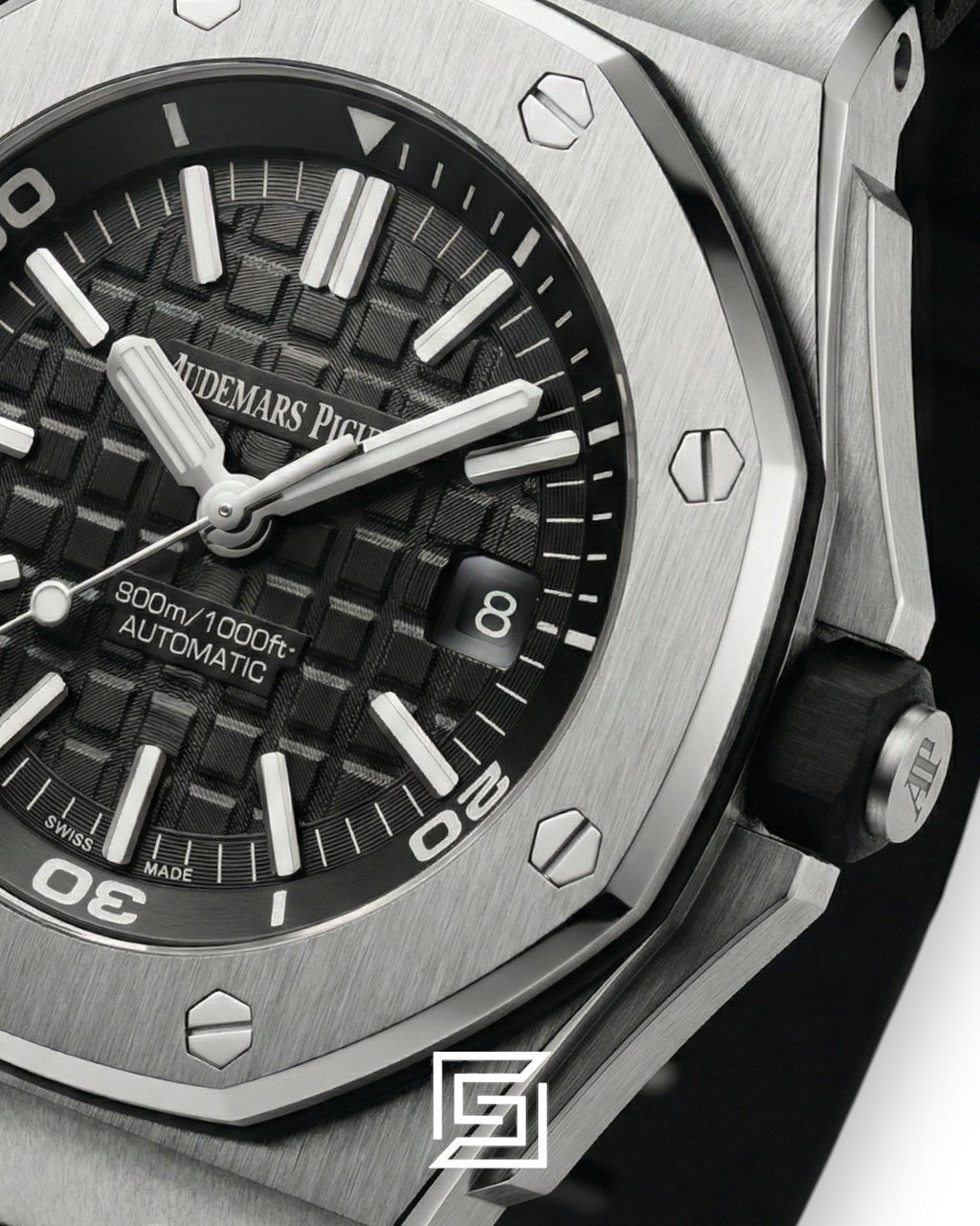 Royal oak offshore WF0851 automatic flat-r/black - black