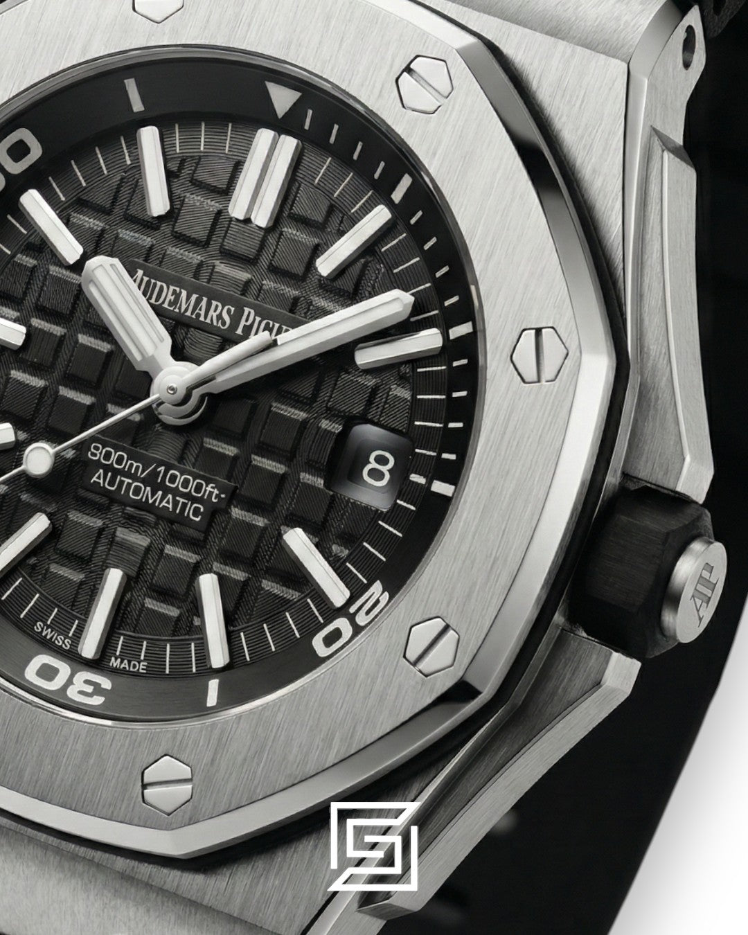Royal oak offshore WF0851 automatic flat-r/black - black