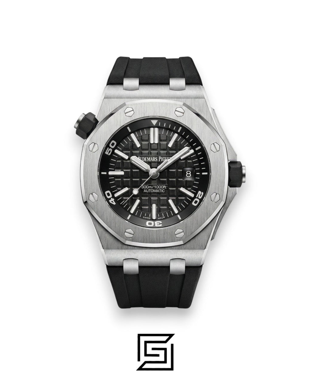 Royal oak offshore WF0851 automatic flat-r/black - black
