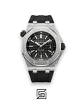 Royal oak offshore WF0851 automatic flat-r/black - black