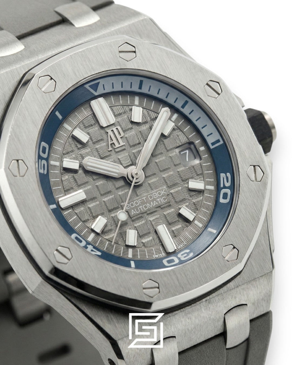 Royal oak offshore WF0851 automatic flat-r/grey - grey