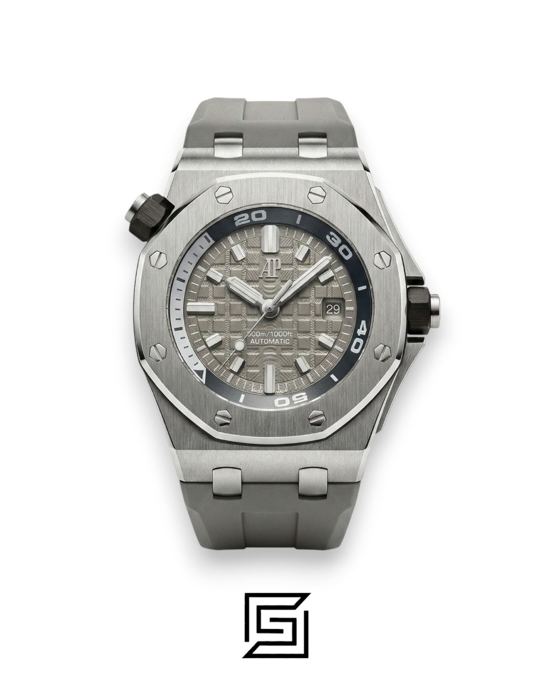 Royal oak offshore WF0851 automatic flat-r/grey - grey