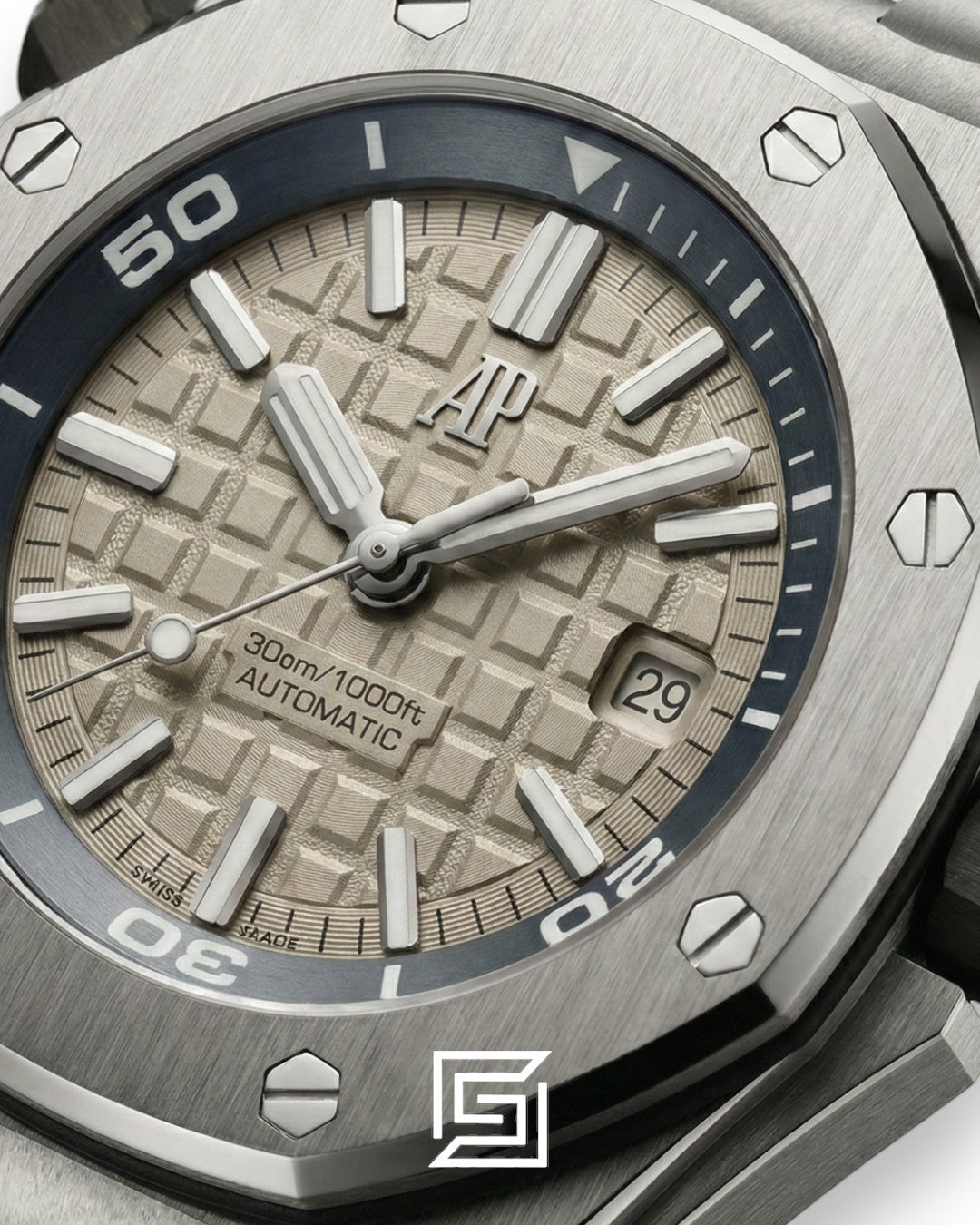 Royal oak offshore WF0851 automatic flat-r/grey - grey