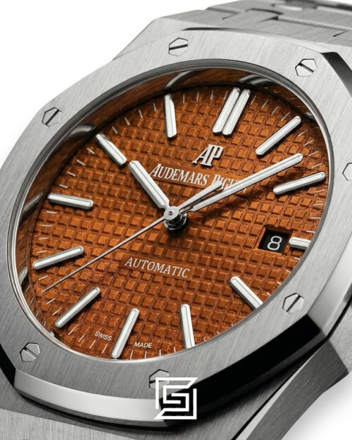 Royal Oak WF0851 Automatic Stainless Steel 316 with Brown Flat Tapisserie Dial