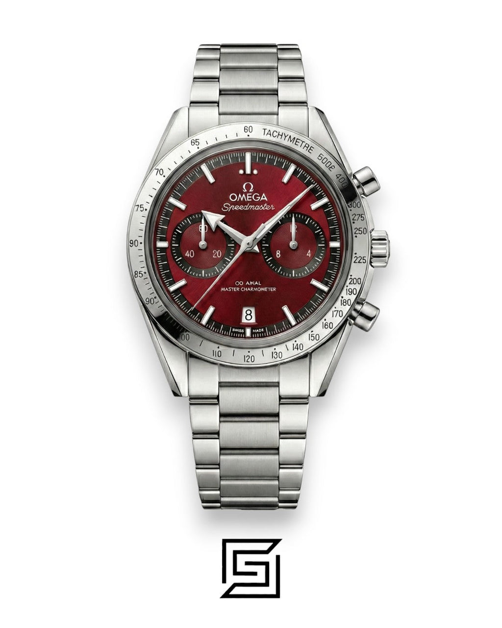 Omega Speedmaster '57 Co-Axial – Maroon Dial & Steel