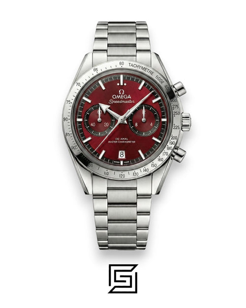 Omega Speedmaster '57 Co-Axial – Maroon Dial & Steel