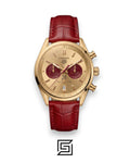 Tag Heuer Carrera Champagne Dial Red Chronograph Men’s Watch