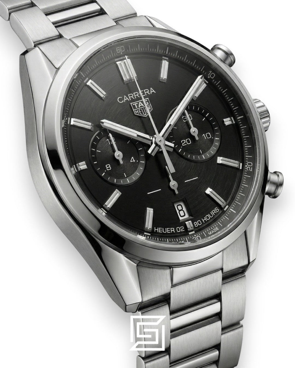 TAG Heuer Carrera Grey Dial Chronograph Stainless Steel Men’s Watch