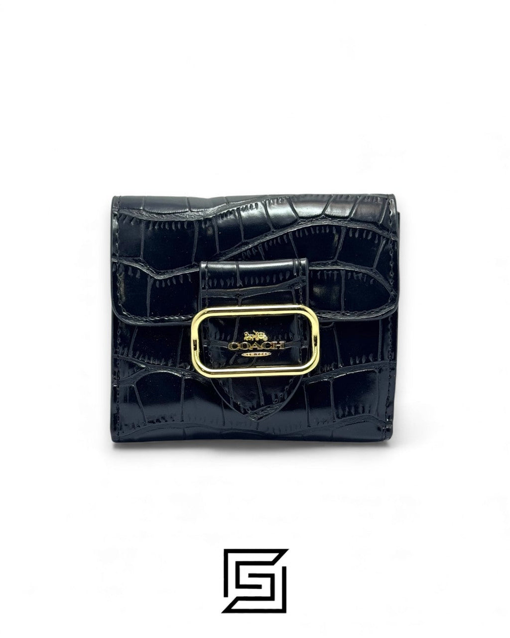 Coach Small Morgan Wallet Black Style No. CM263