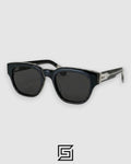 Chrome Hearts MIDIXATHRLL II Black Lenses With Black Frame Sunglasses