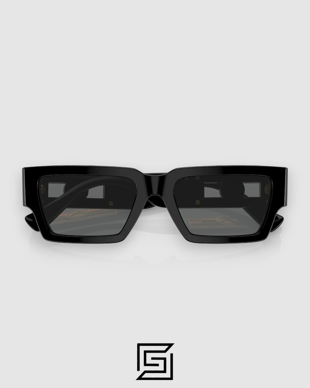 Versace VE4459 Black Frame with Dark Grey Lenses