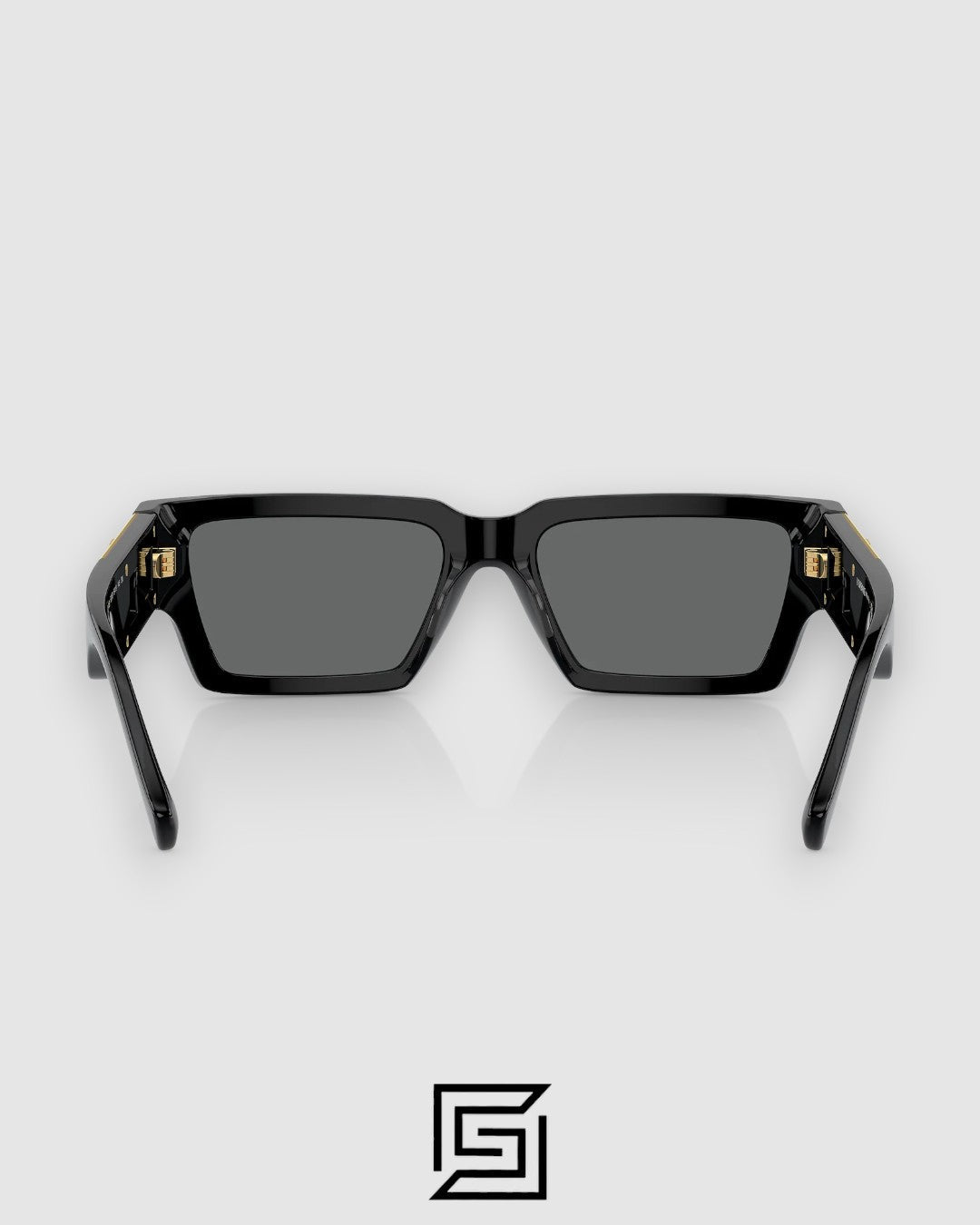Versace VE4459 Black Frame with Dark Grey Lenses