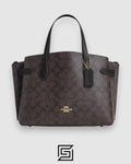 Coach Hanna Shoulder Bag In Signature Canvas Brown CH191