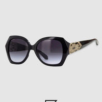 نظارة شمسية Bvlgari BV8182 للنساء - أسود