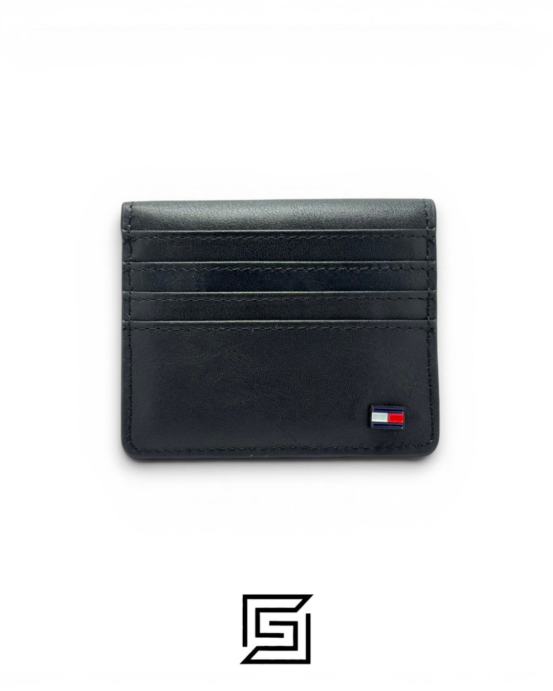 Tommy Hilfiger 3009-1 Pocket Credit Card Magnetic Holder Black