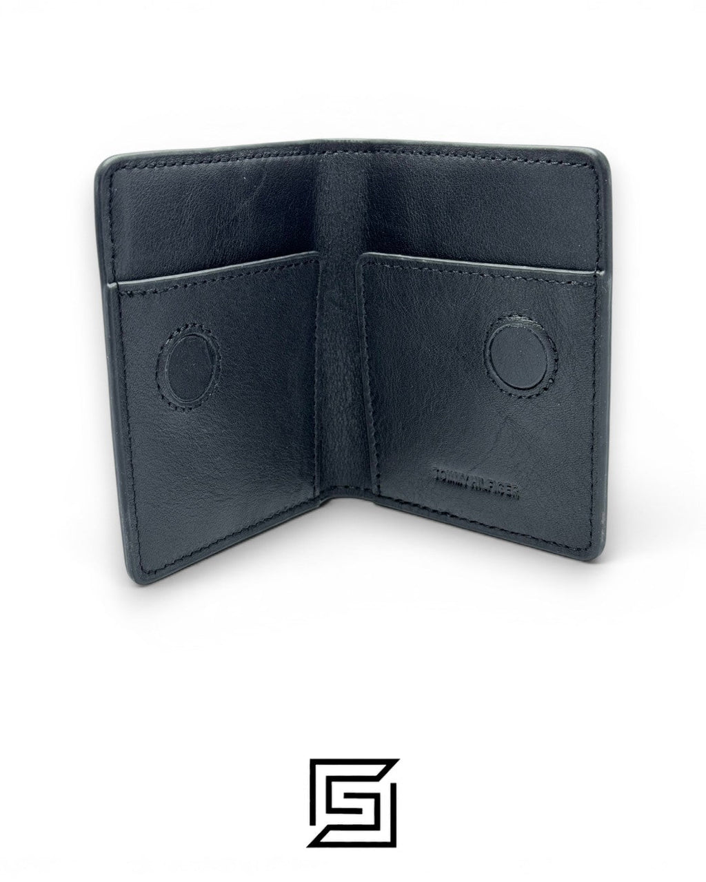 Tommy Hilfiger 3009-1 Pocket Credit Card Magnetic Holder Black
