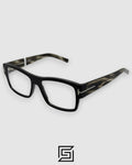Tom Ford FT5941 Black Frame Transparent Grey Arm