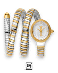 Just Cavalli JC1L269M0055 Two-Tone White Dial Women's Watch 32mm