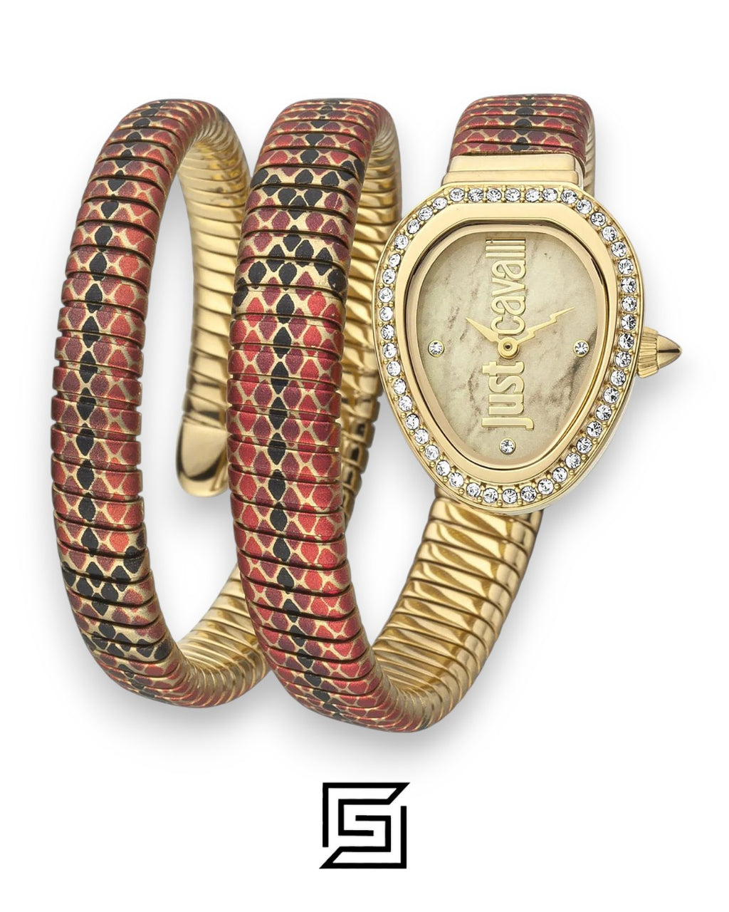 Just Cavalli JC1L163M0245 Gold Dial Women's Watch