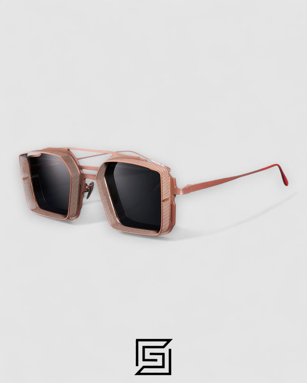 Vysen The Luigi - L6 Rose Gold Frame Black Leanses