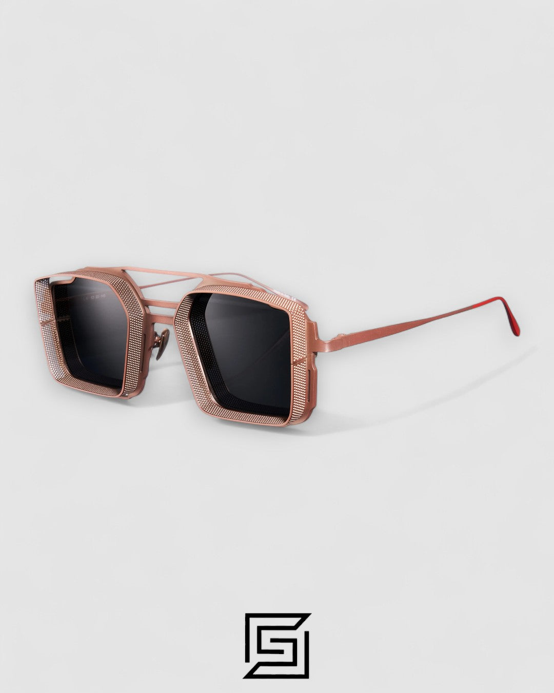 Vysen The Luigi - L6 Rose Gold Frame Black Leanses