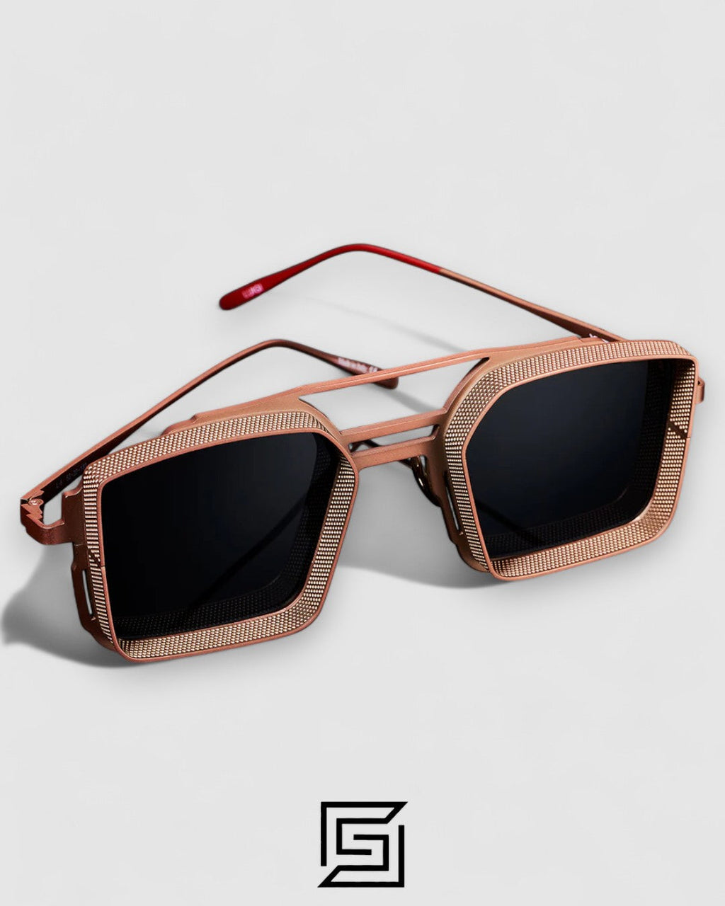 Vysen The Luigi - L6 Rose Gold Frame Black Leanses
