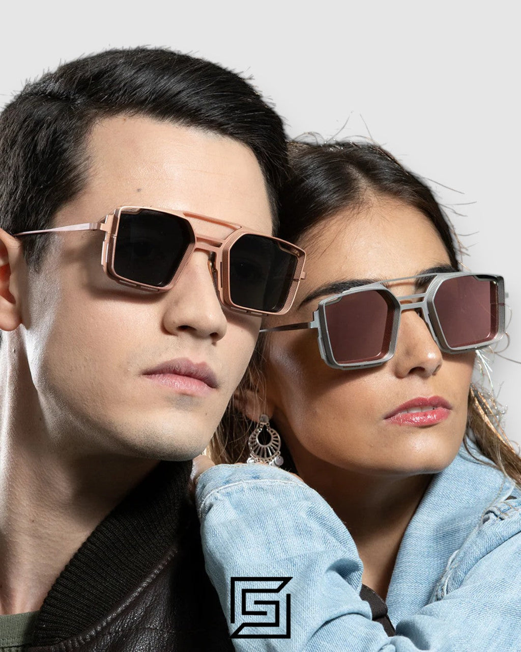 Vysen The Luigi - L6 Rose Gold Frame Black Leanses