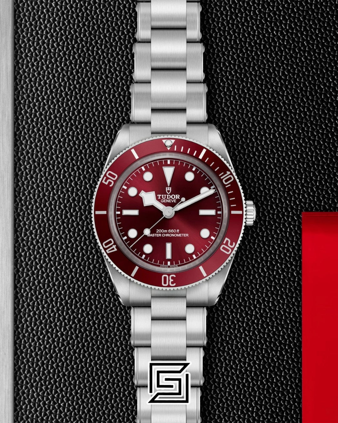 TUDOR Black Bay with Burgundy Dial Flat