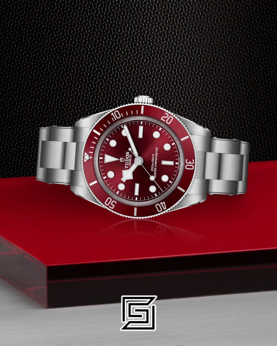 TUDOR Black Bay with Burgundy Dial Flat