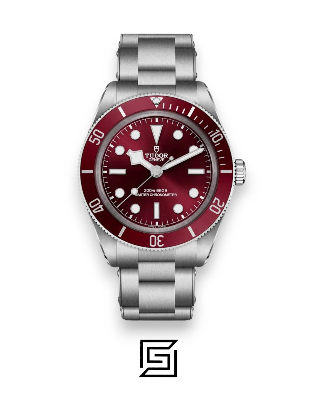 TUDOR Black Bay with Burgundy Dial Flat