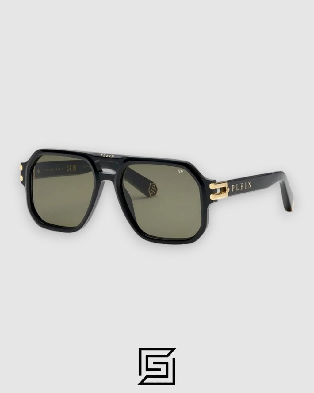 PHILIP PELEN Icon SPP148M Black Lenses Black Gold Frame