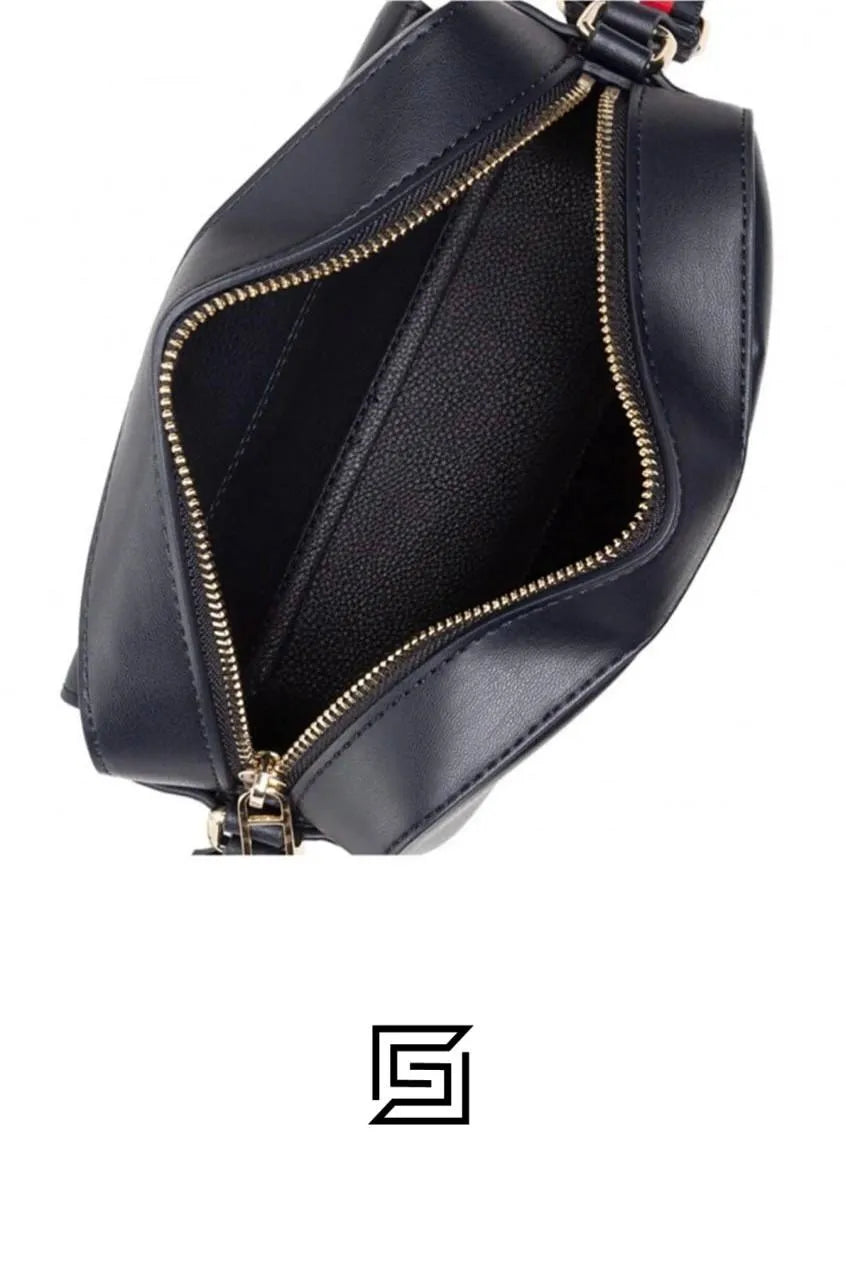 leather DARK BLUE TOMMY HILFIGER BAG DW5 DESERT SKY AW0AW11073