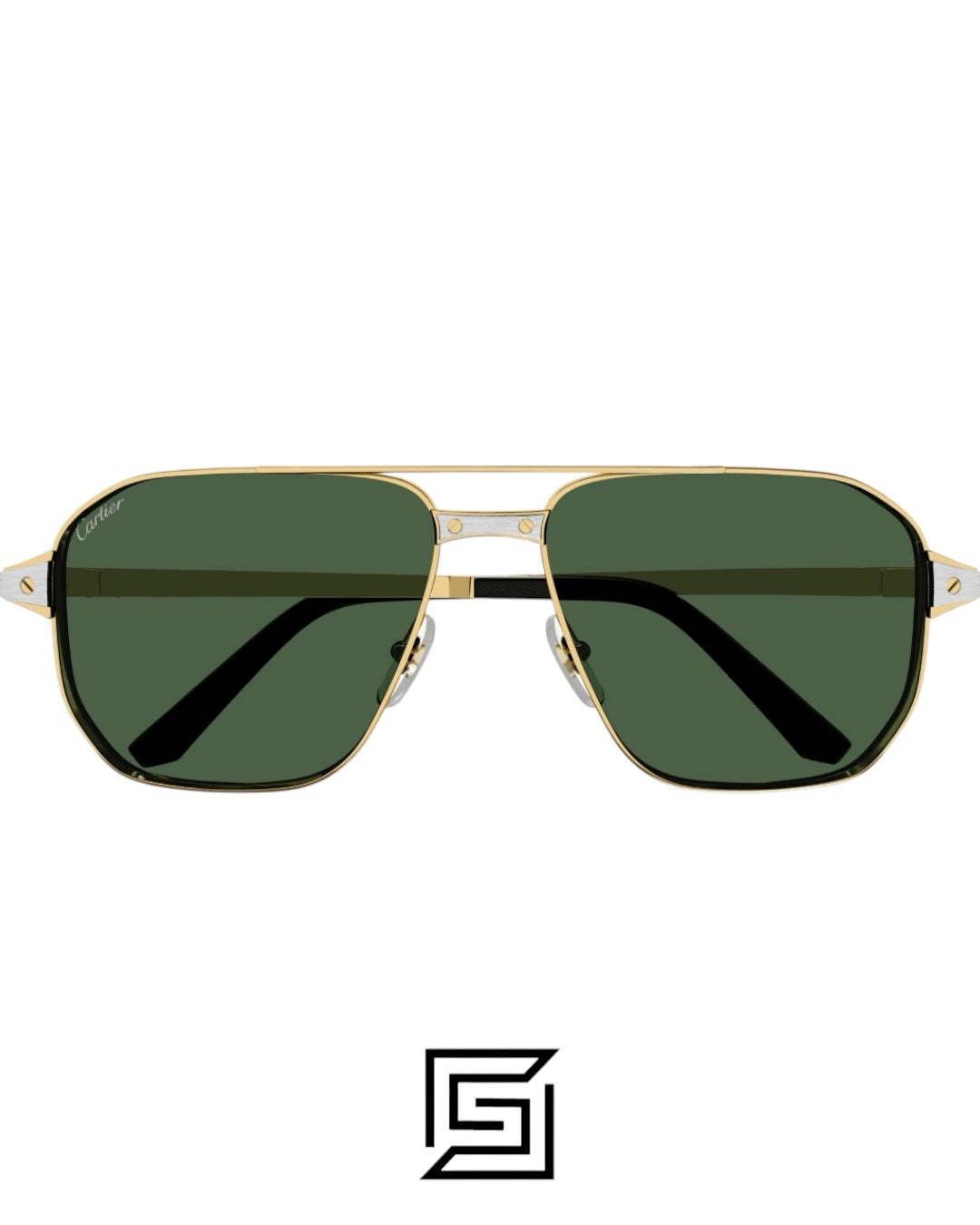 CT0424S - 002 Half Gold Frame G15 Lenses