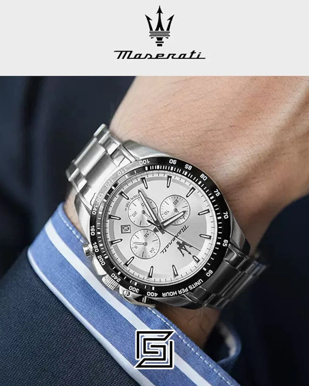 ساعة مازيراتي R8873612049 للرجال